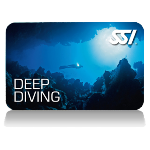 SSI Deep Diver certification card