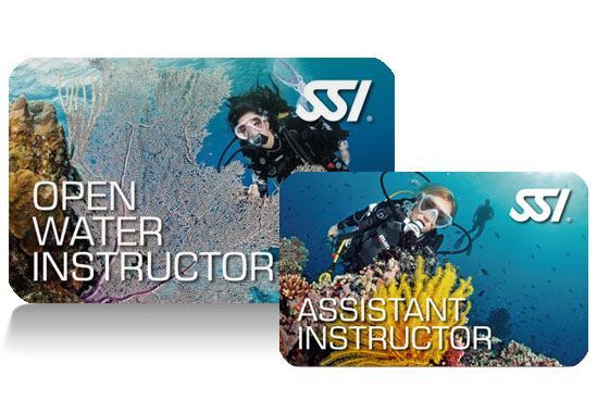 SSI Open Water Instructor certification card