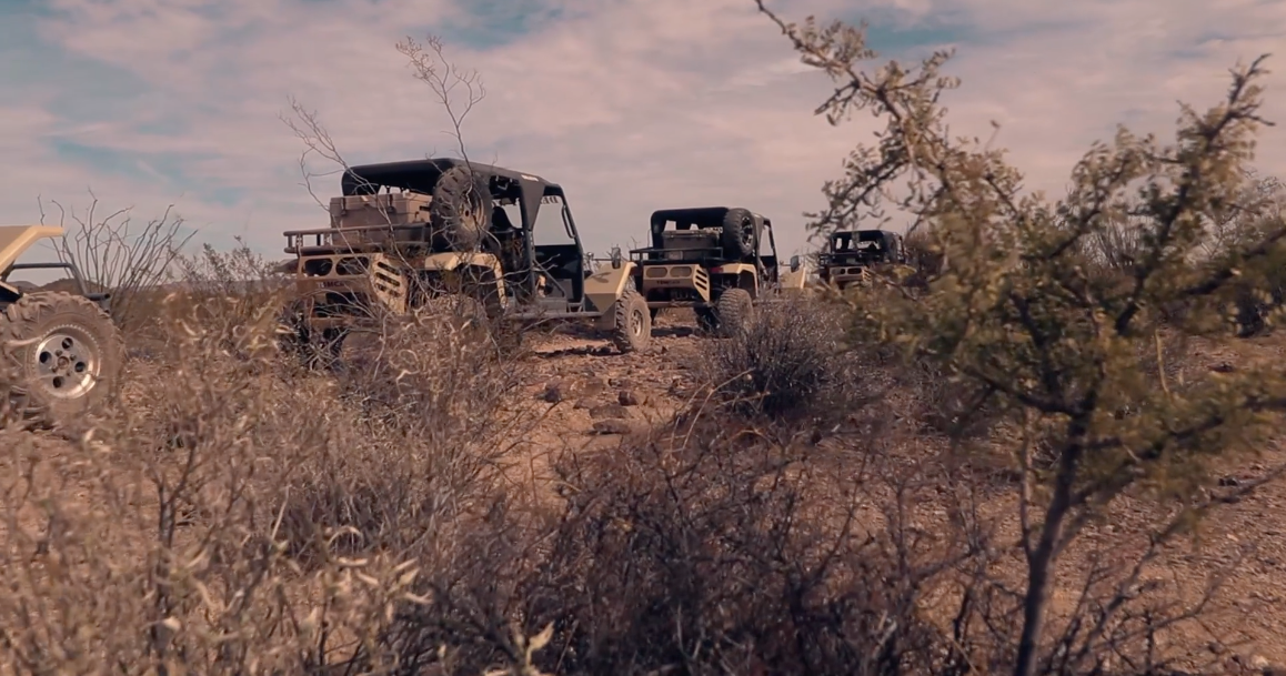 ATV in the Desert