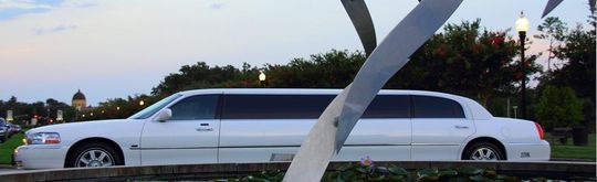 white stretch limousine New Orleans