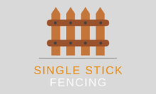 Singlestick fencing lethbridge logo