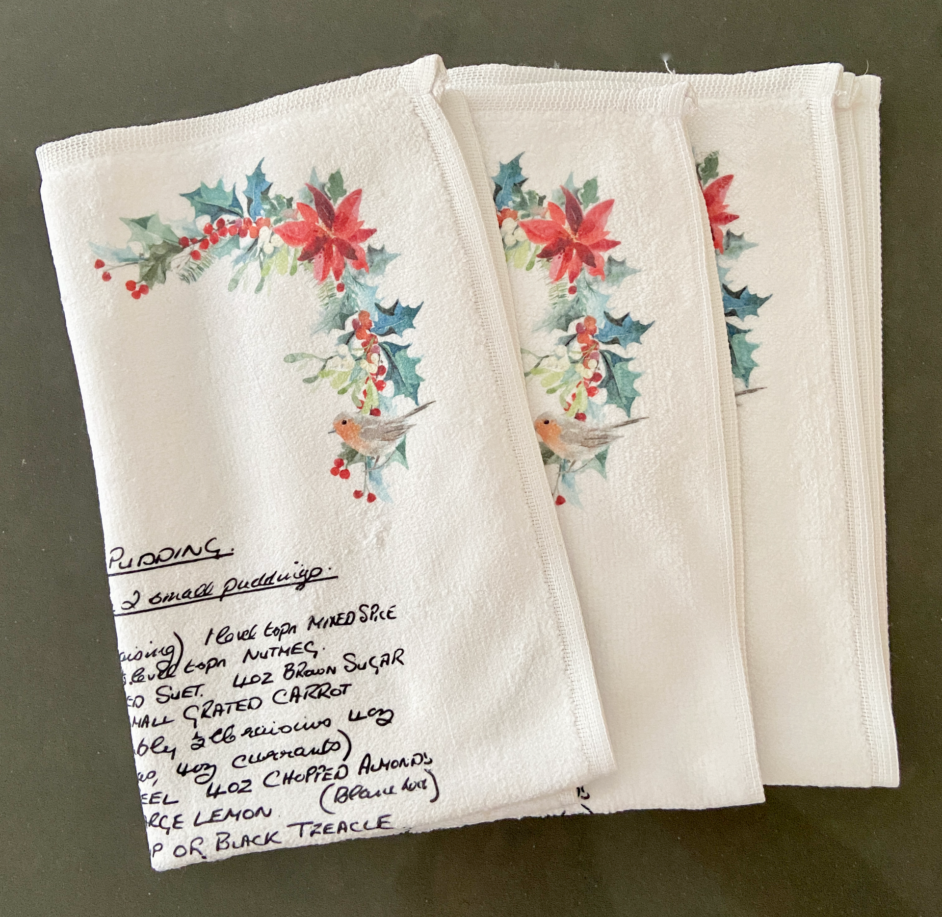 gift from handwritten recipe