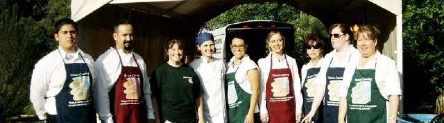 terrace catering staff