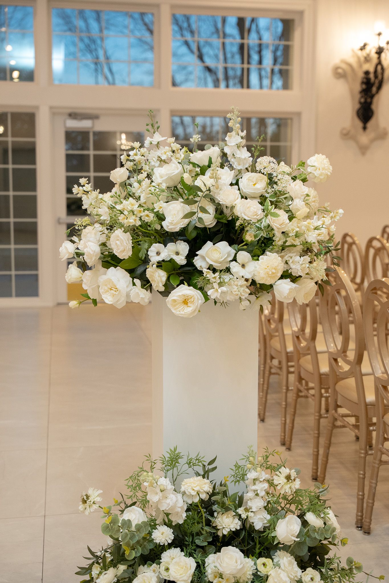 The Floral Columns x 2