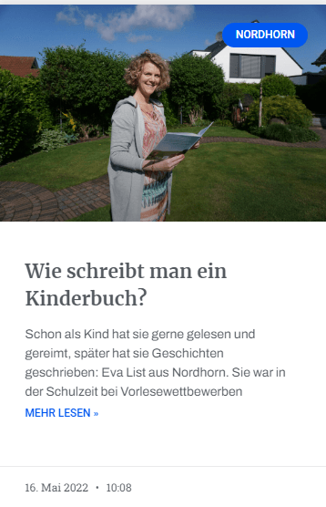 Interview mit dem Lokalsender Ems-Vechte-Welle