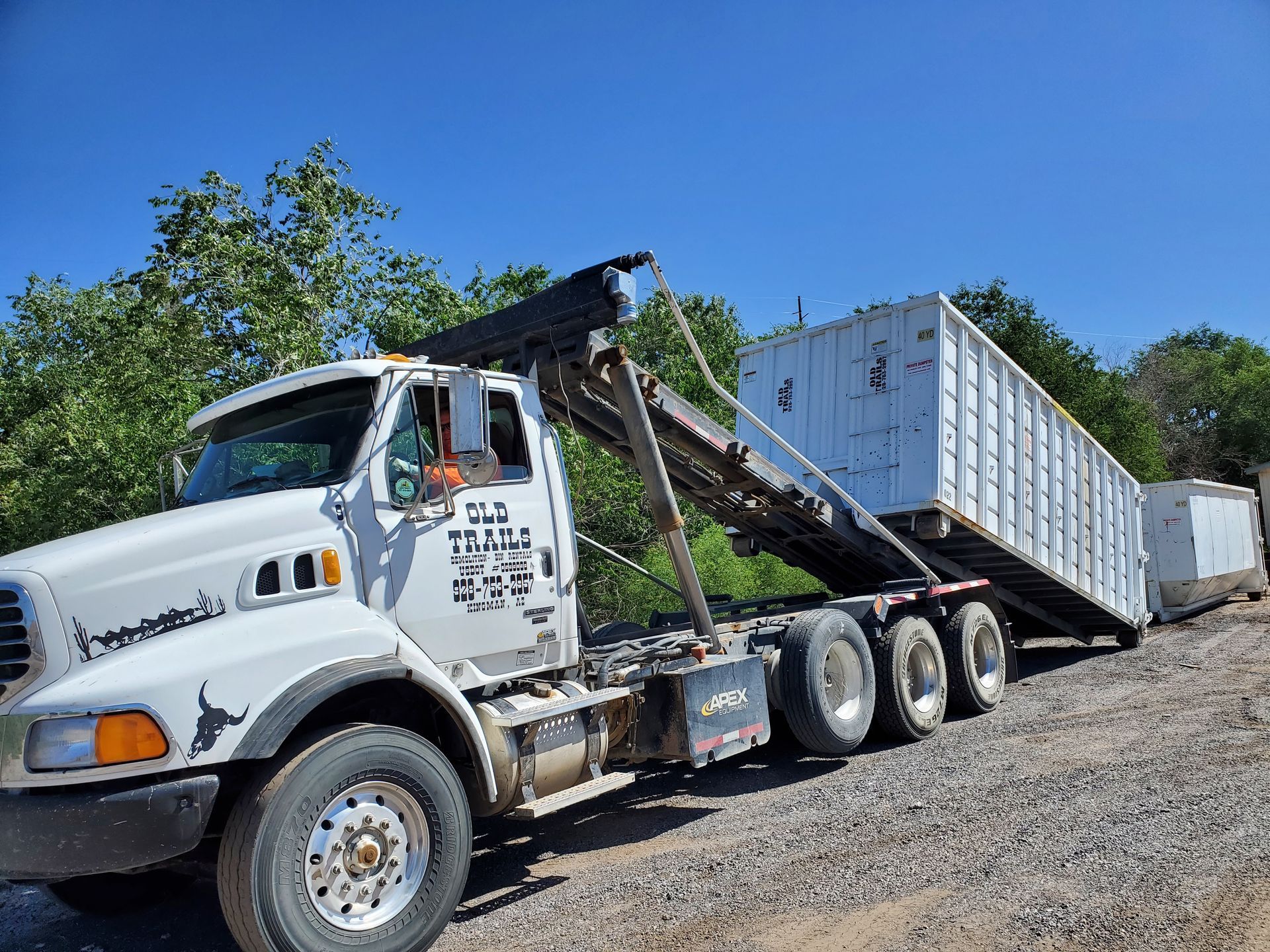 Roll of Truck — Kingman, AZ — Old Trails Demolition