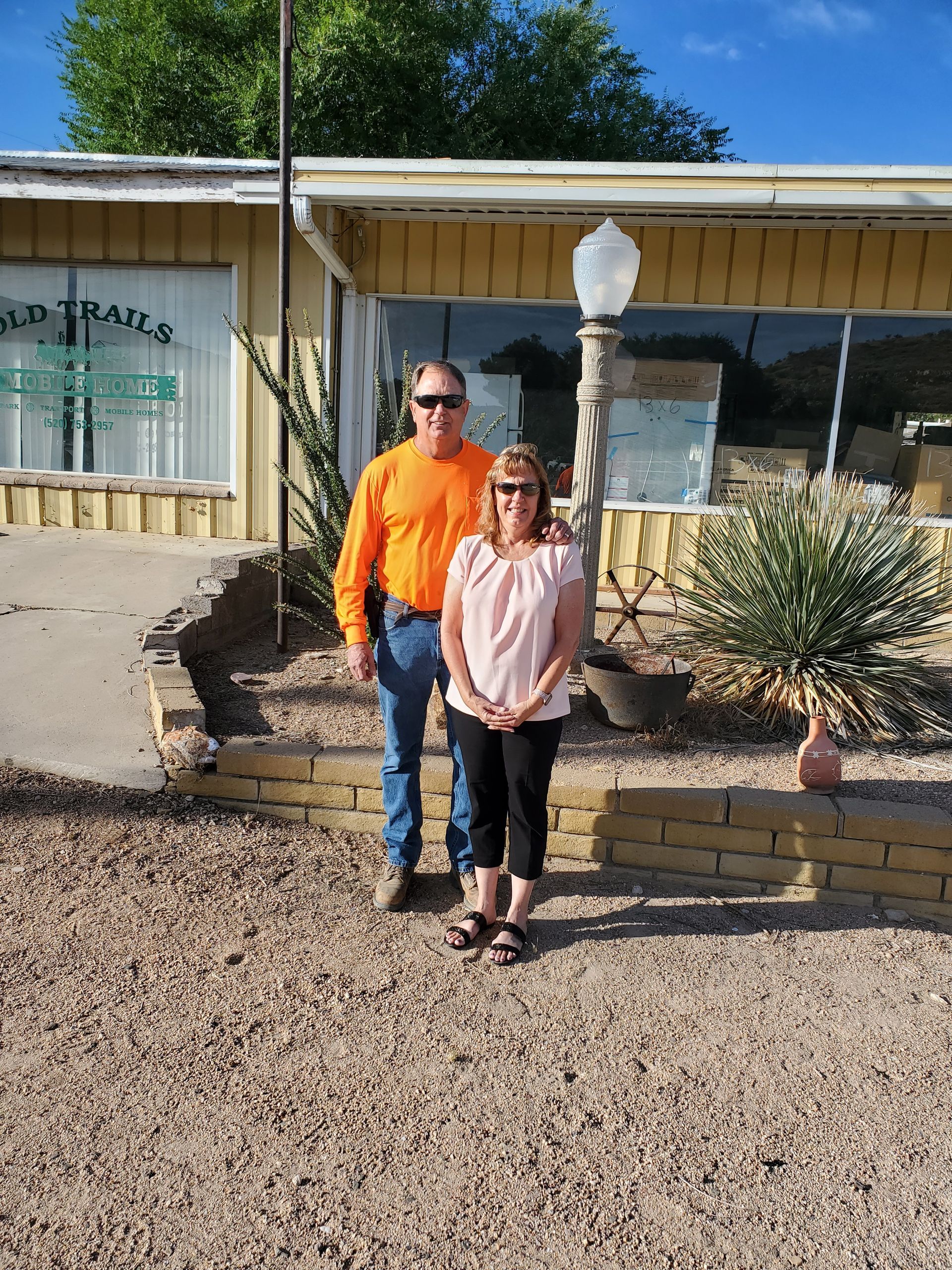 Happy Couple — Kingman, AZ — Old Trails Demolition