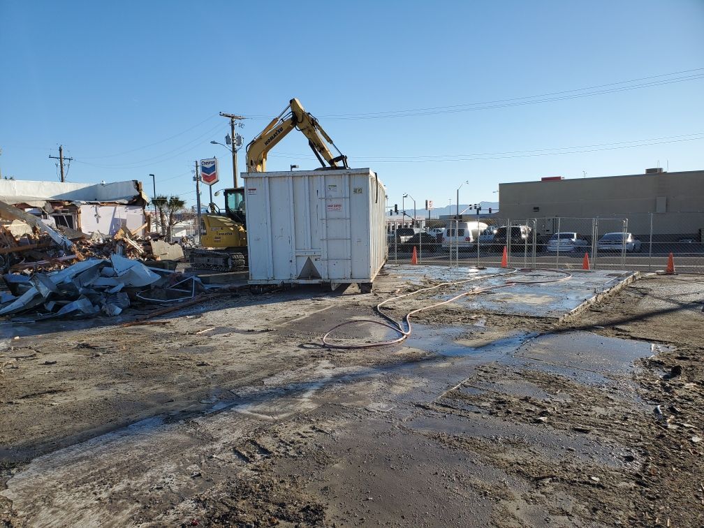 Backhoe — Kingman, AZ — Old Trails Demolition