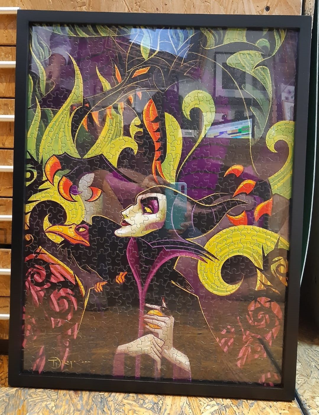 enmarcado de rompecabezas coyoacan 20