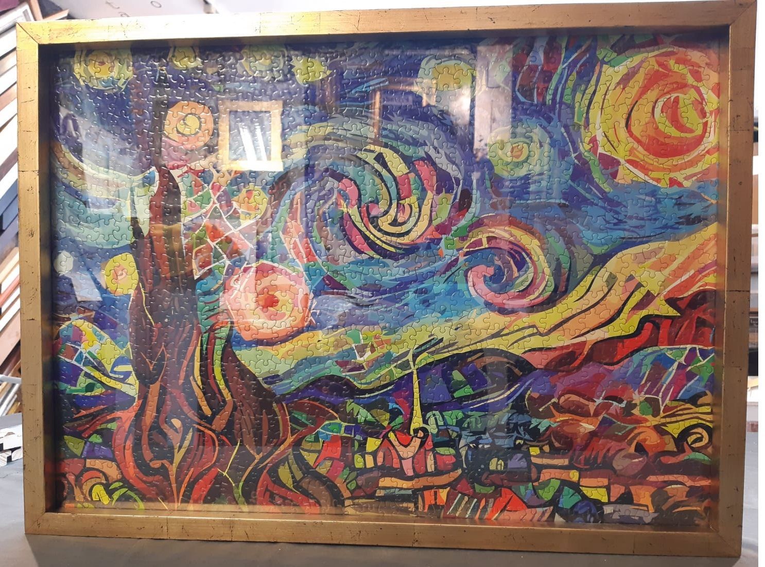 enmarcado de rompecabezas coyoacan 24