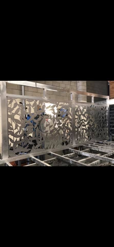 A Metal Panel with a Pattern — Penrith, NSW — C&C Wrought Iron