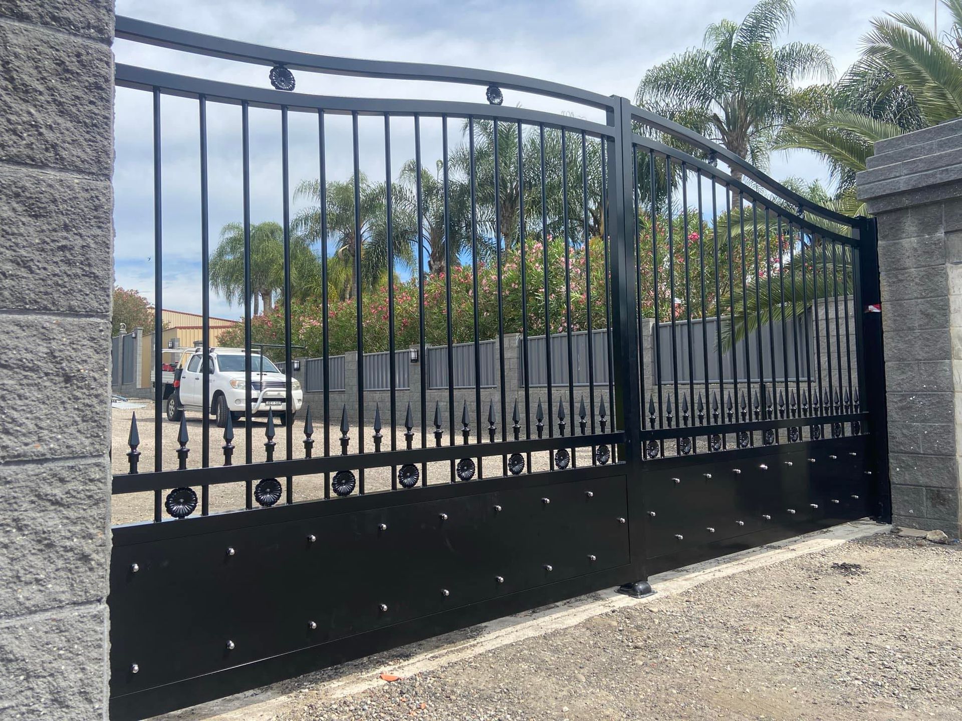 Ornamental Gate — Penrith, NSW — C&C Wrought Iron