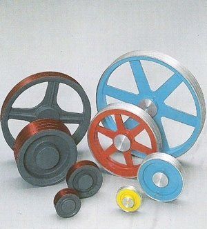 PULEGGE TRAPEZOIDALI MONOBLOCCO ALLUMINIO