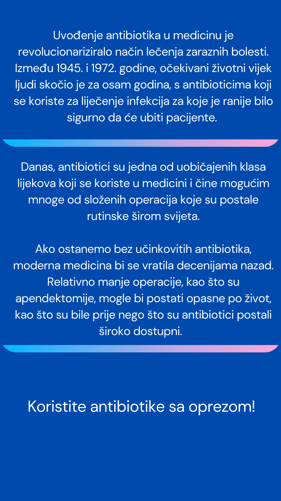 UVOD U ANTIBIOTIKE