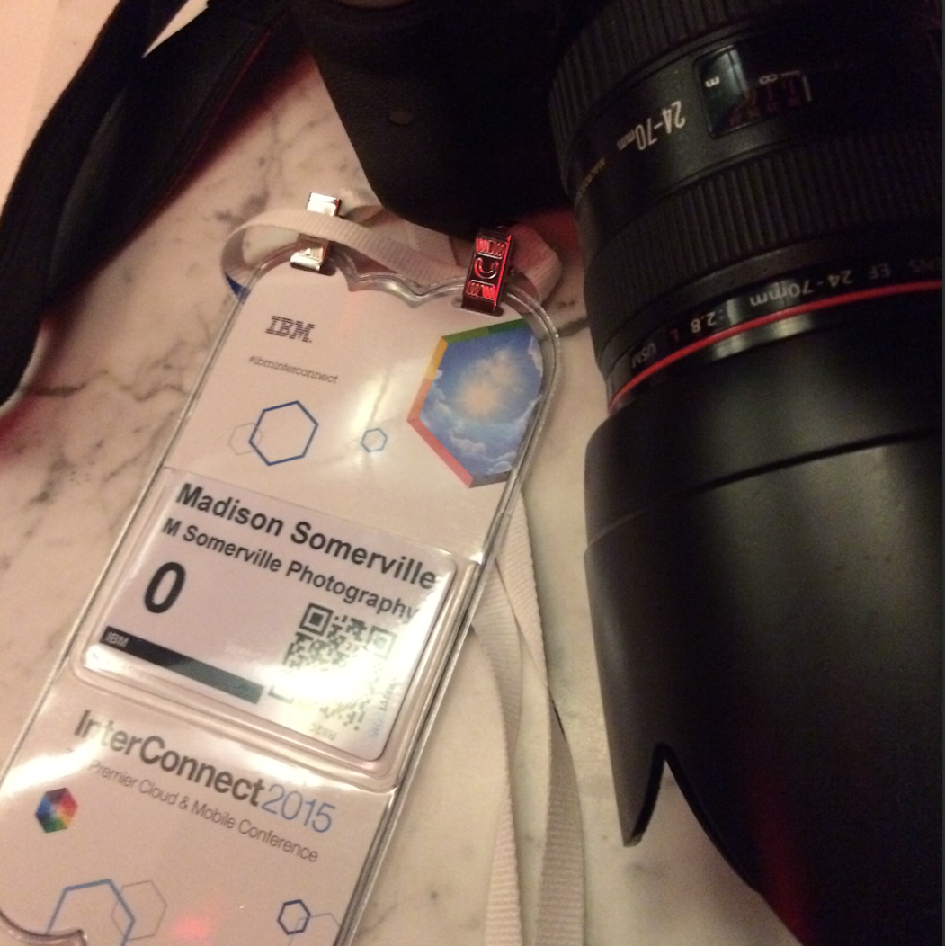 A camera with a name tag that says madison somerville