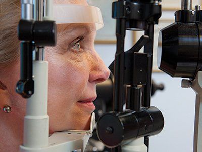 Women Receiving Eye Exam - Optometrist in Methuen, MA