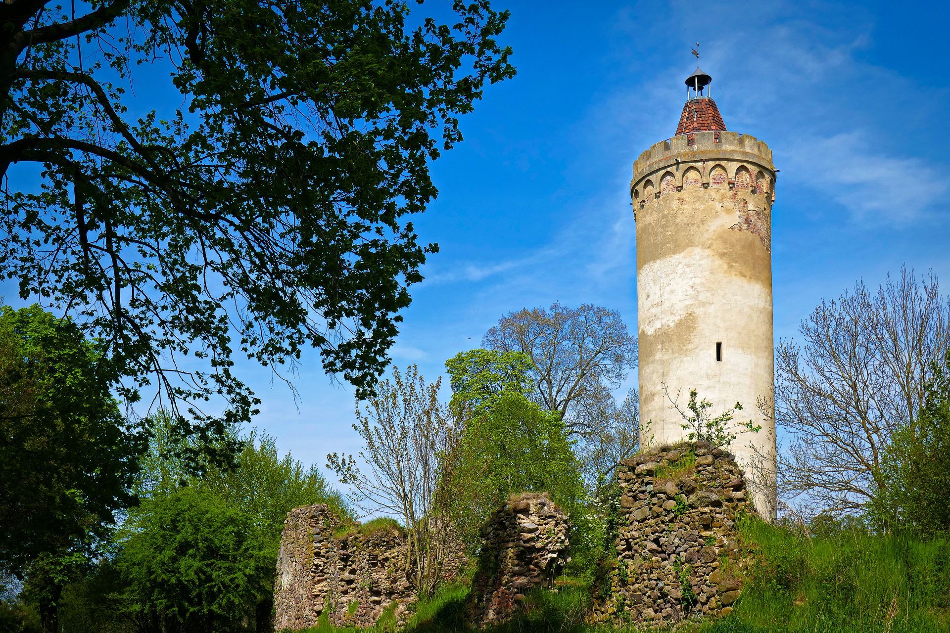 Bornsdorf Heideblick Schlossruine