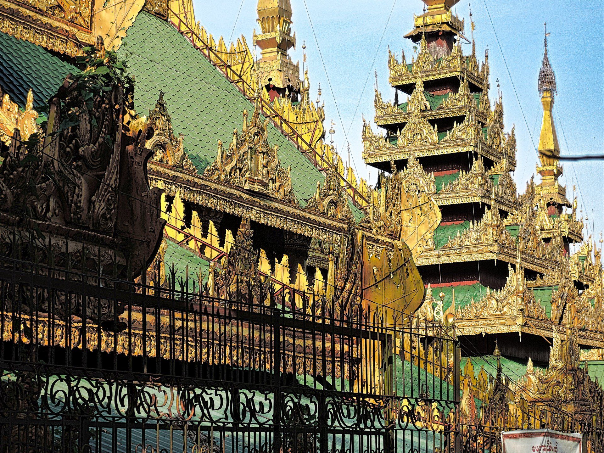 Shwedagon Pagode Yangon Myanmar