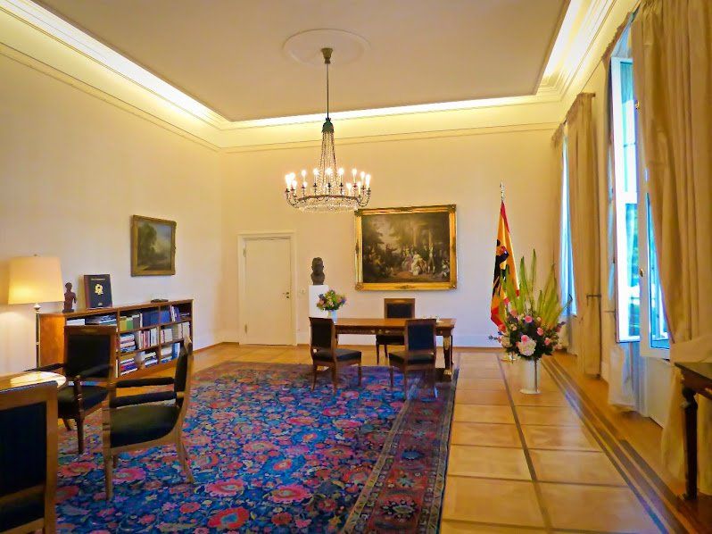 Amtszimmer des Bundespräsidenten