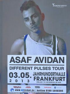 Asaf Avidan Plakat Frankfurt