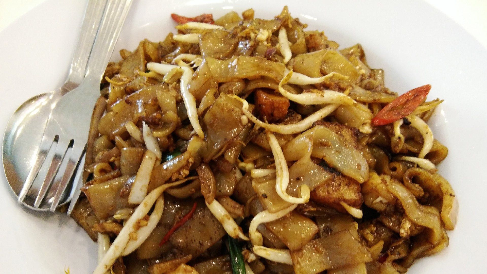 Char Kuey Teow Spezialität aus Malaysia