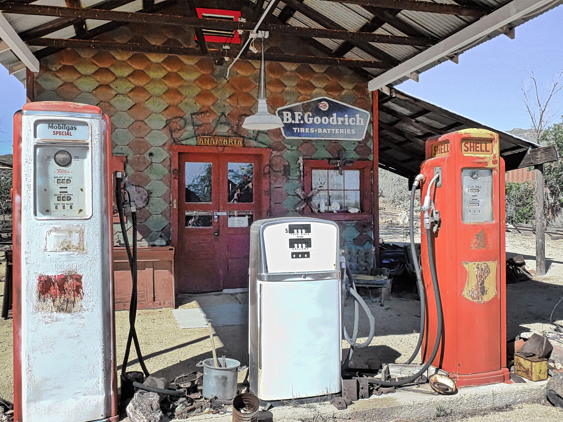 Chloride Arizona Tankstelle