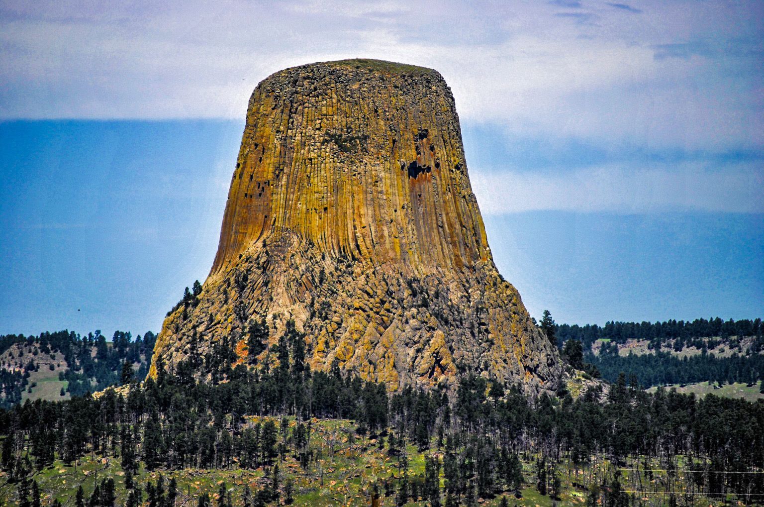 Devils Tower Wyoming USA