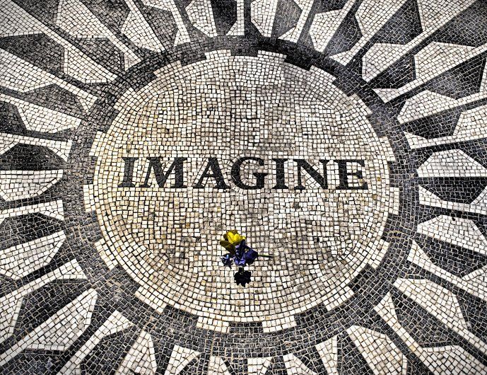 John Lennon Central Park New York