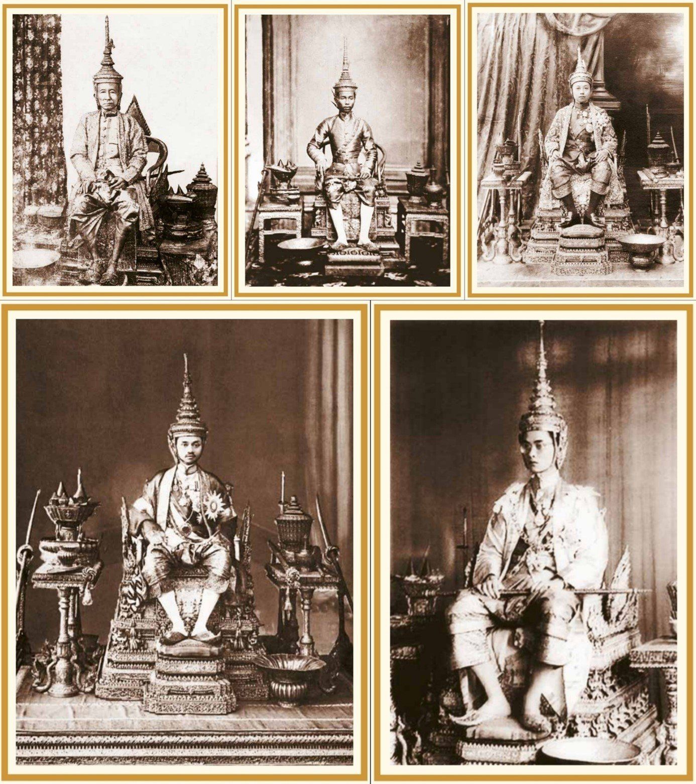 Krönung des Königs von Thailand