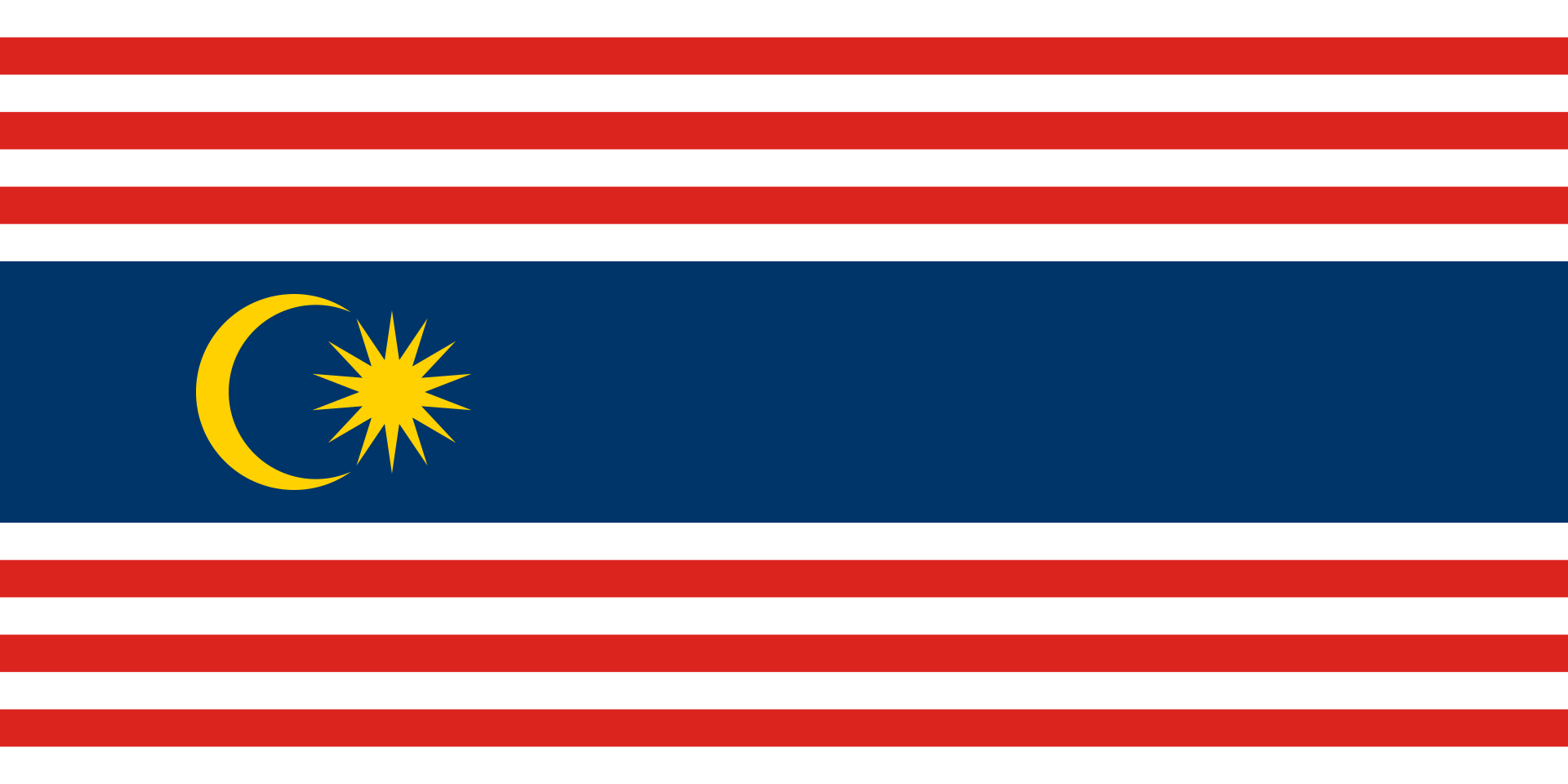 Kuala Lumpur Flagge