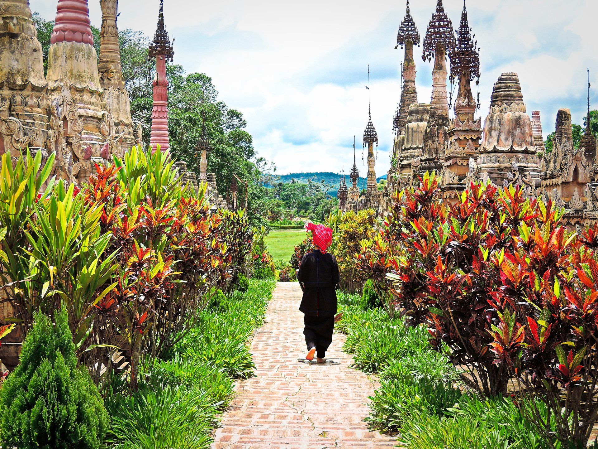 Kakku Pagodenwald Myanmar