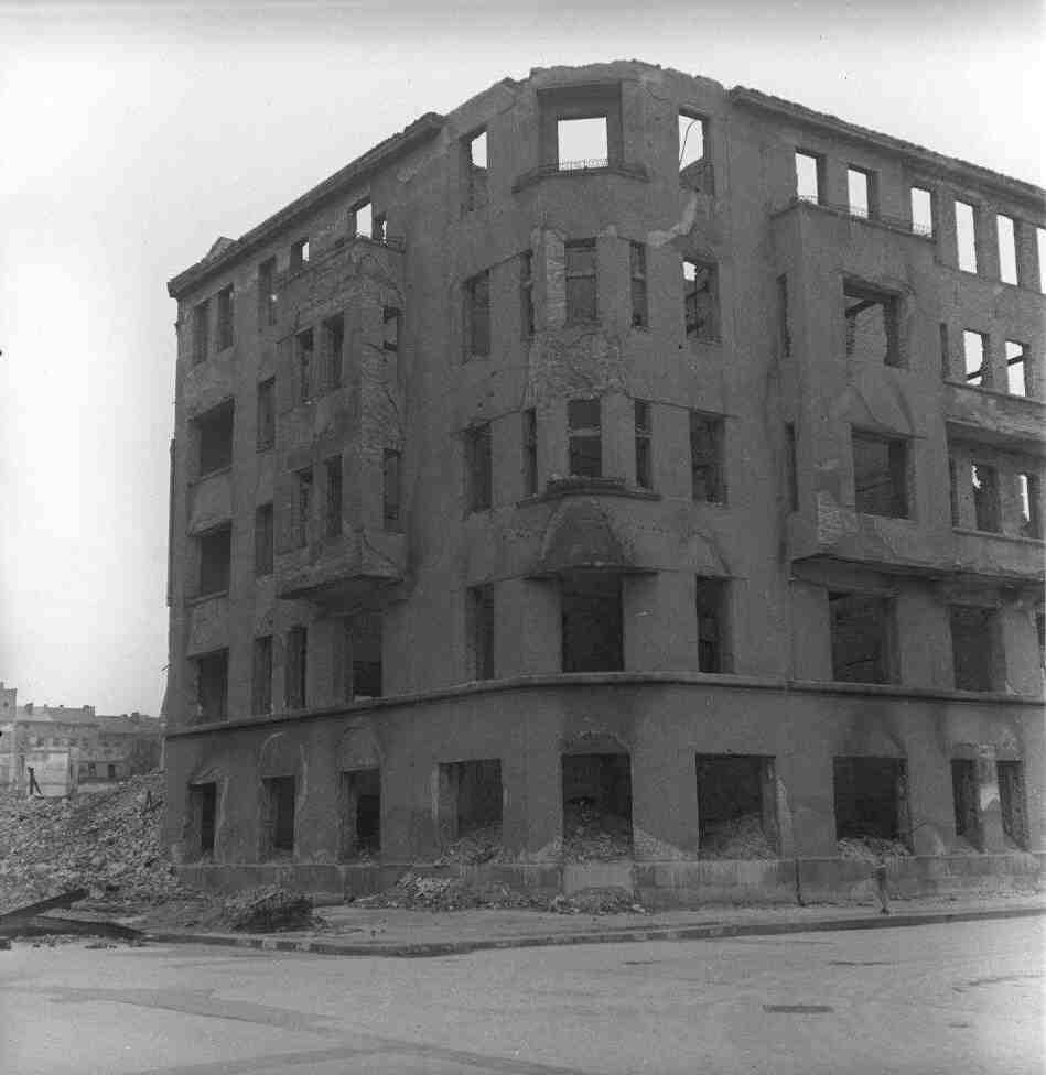 Ruine Kurmärkische Straße 1 Berlin 1950