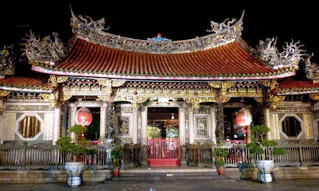 Longshan Tempel Taipei Taiwan