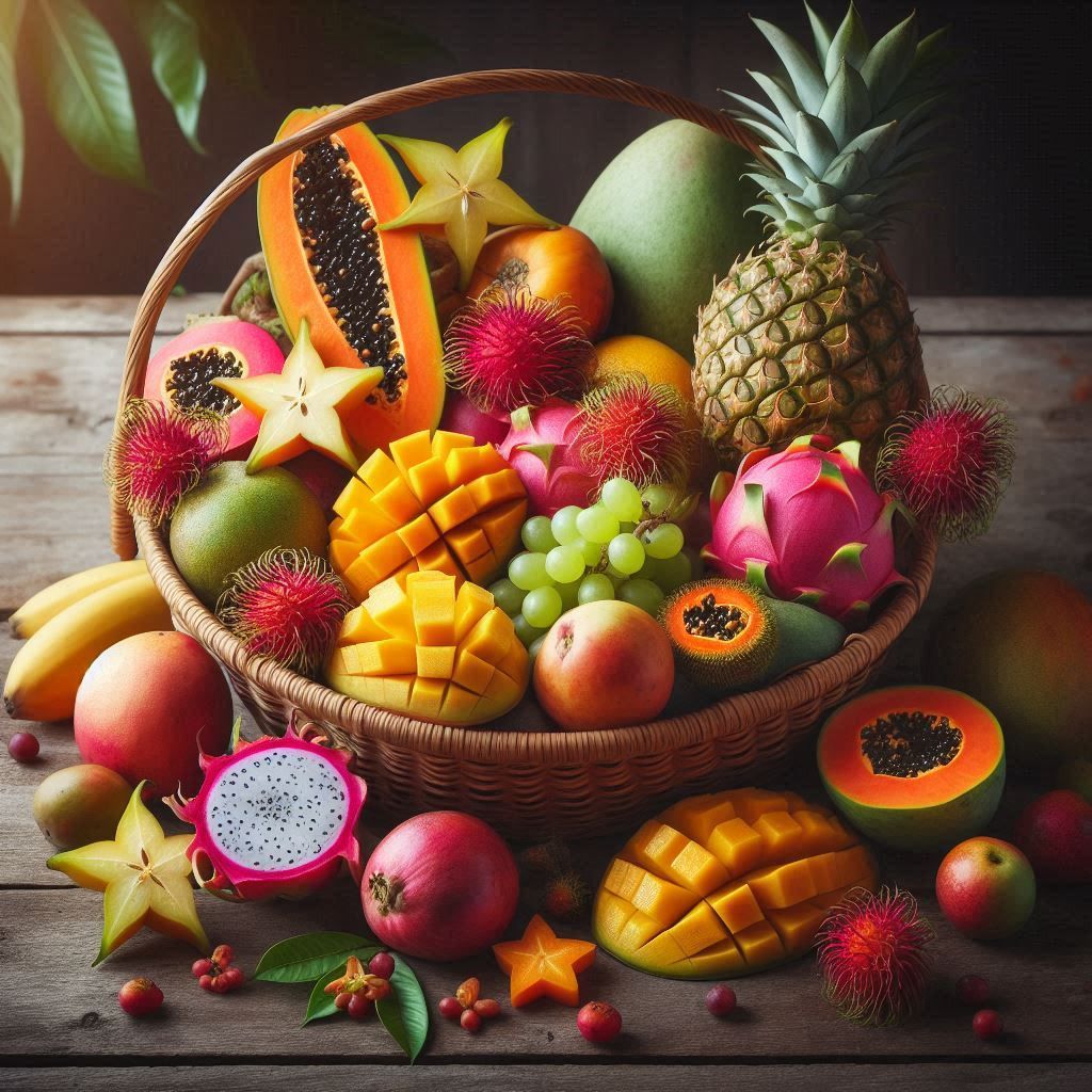 Obstkorb in Thailand