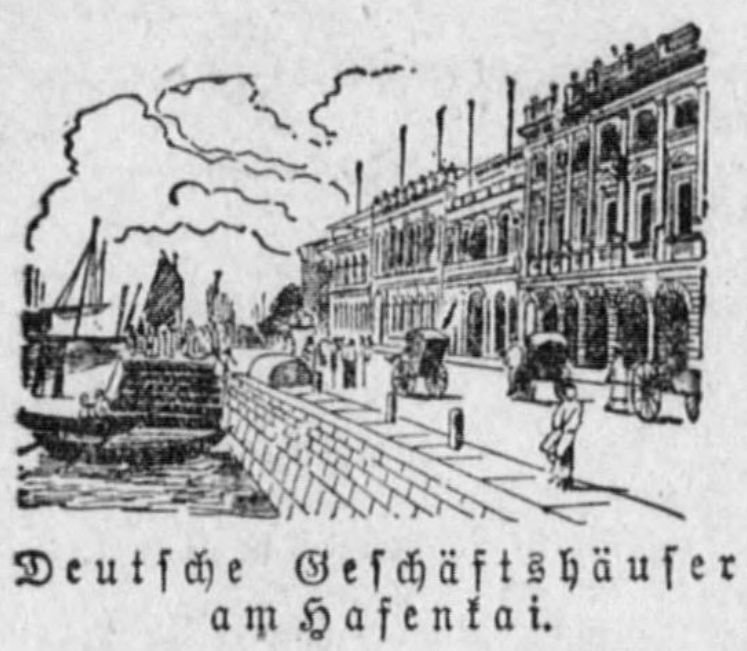 Penang Deutsche Geschäftshäuser 1904