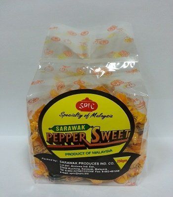 Sarawak Pepper Sweets, Spezialität aus Malaysia