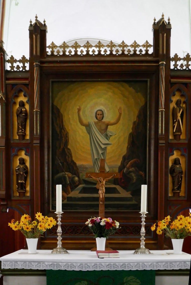 Dorfkirche Pokrent Altar