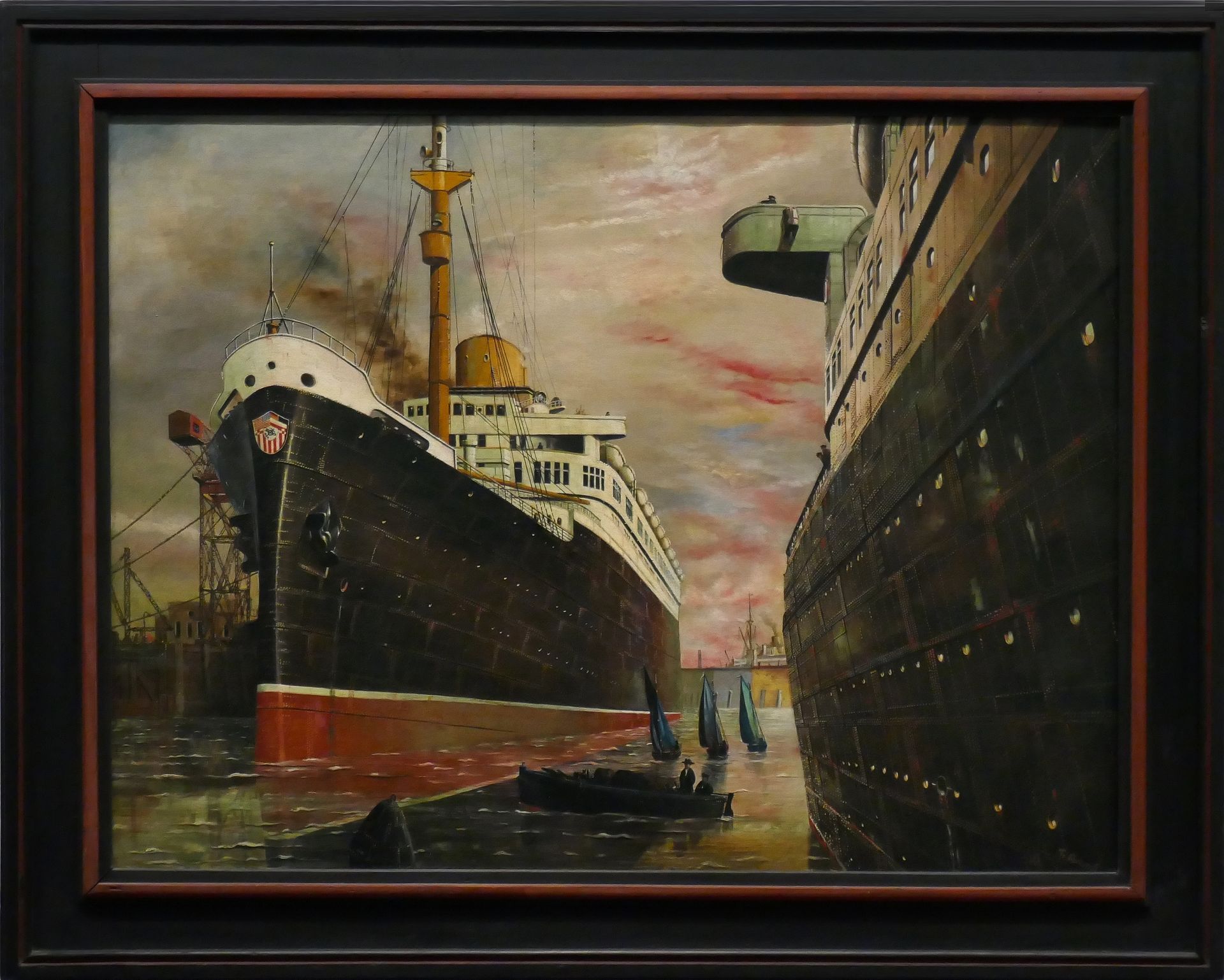 Franz Radziwill, Der Hafen II