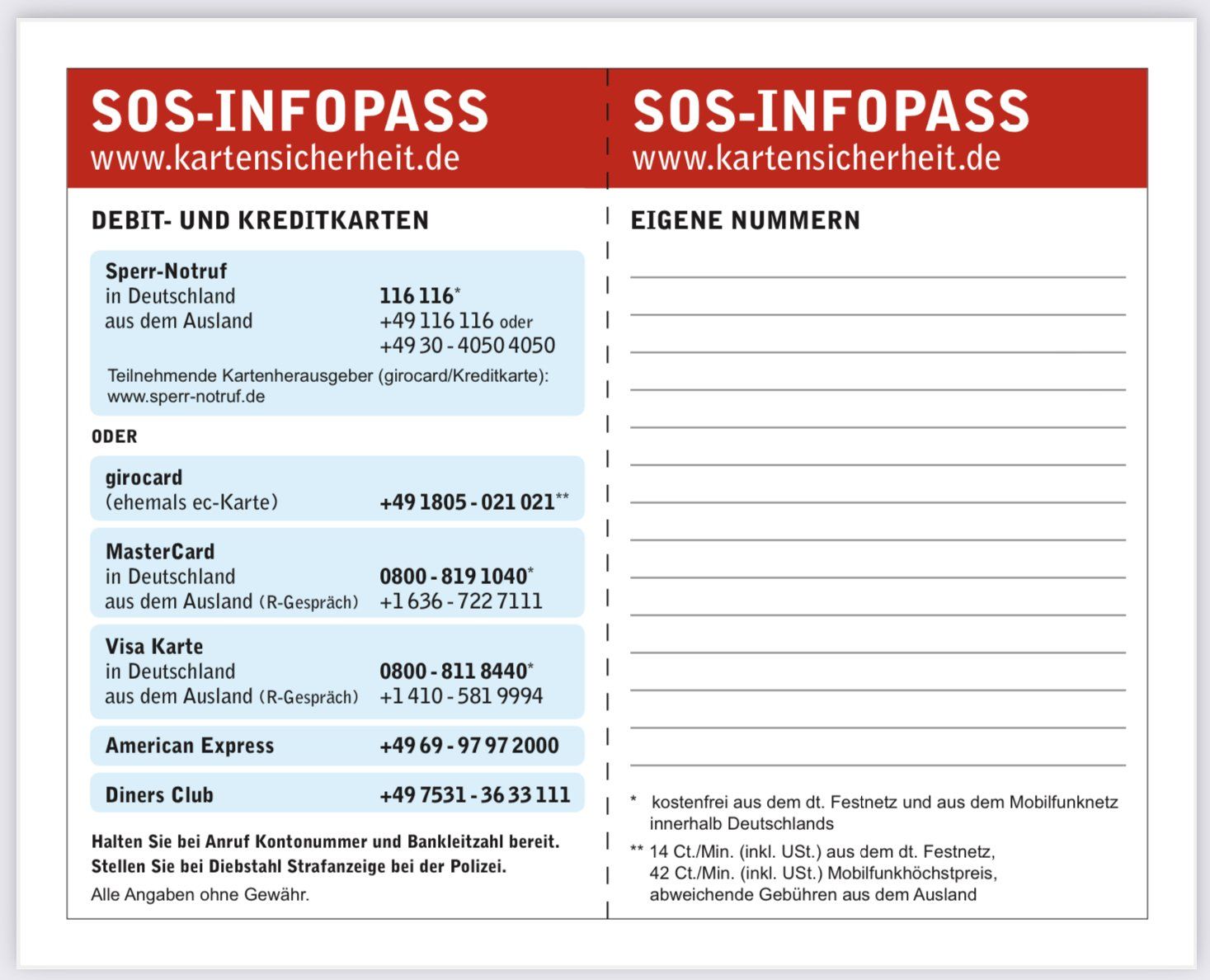 SOS Infopass