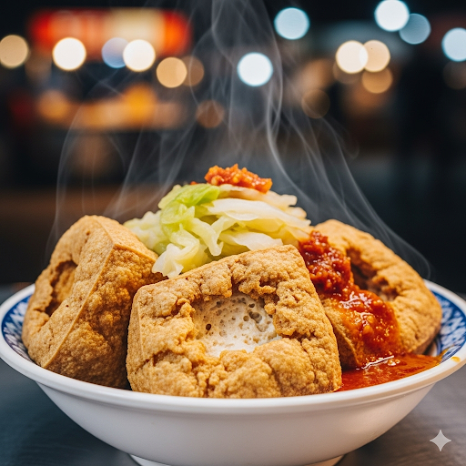 Stinkender Tofu in Taiwan