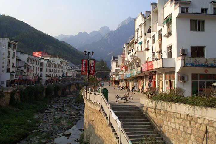 Tangkou Town Mount Huangshan China