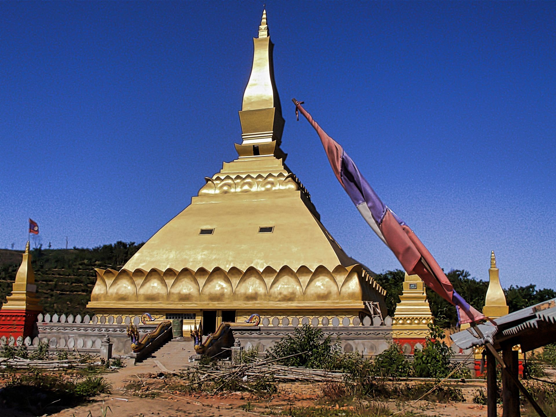 Luang Namtha Laos Samakkhixay Stupa