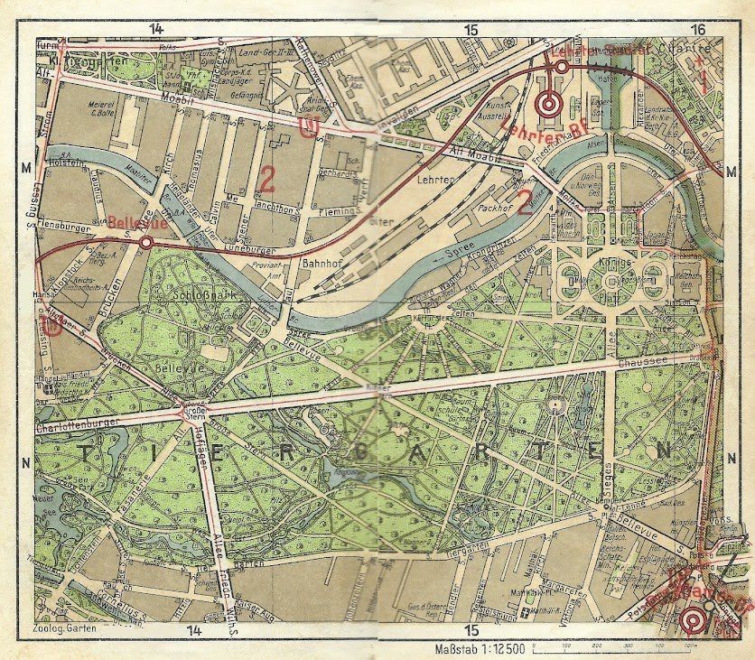 Tiergarten um 1920