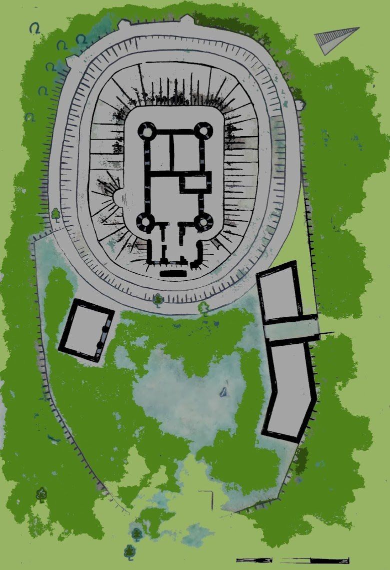 Burg Landskron Plan