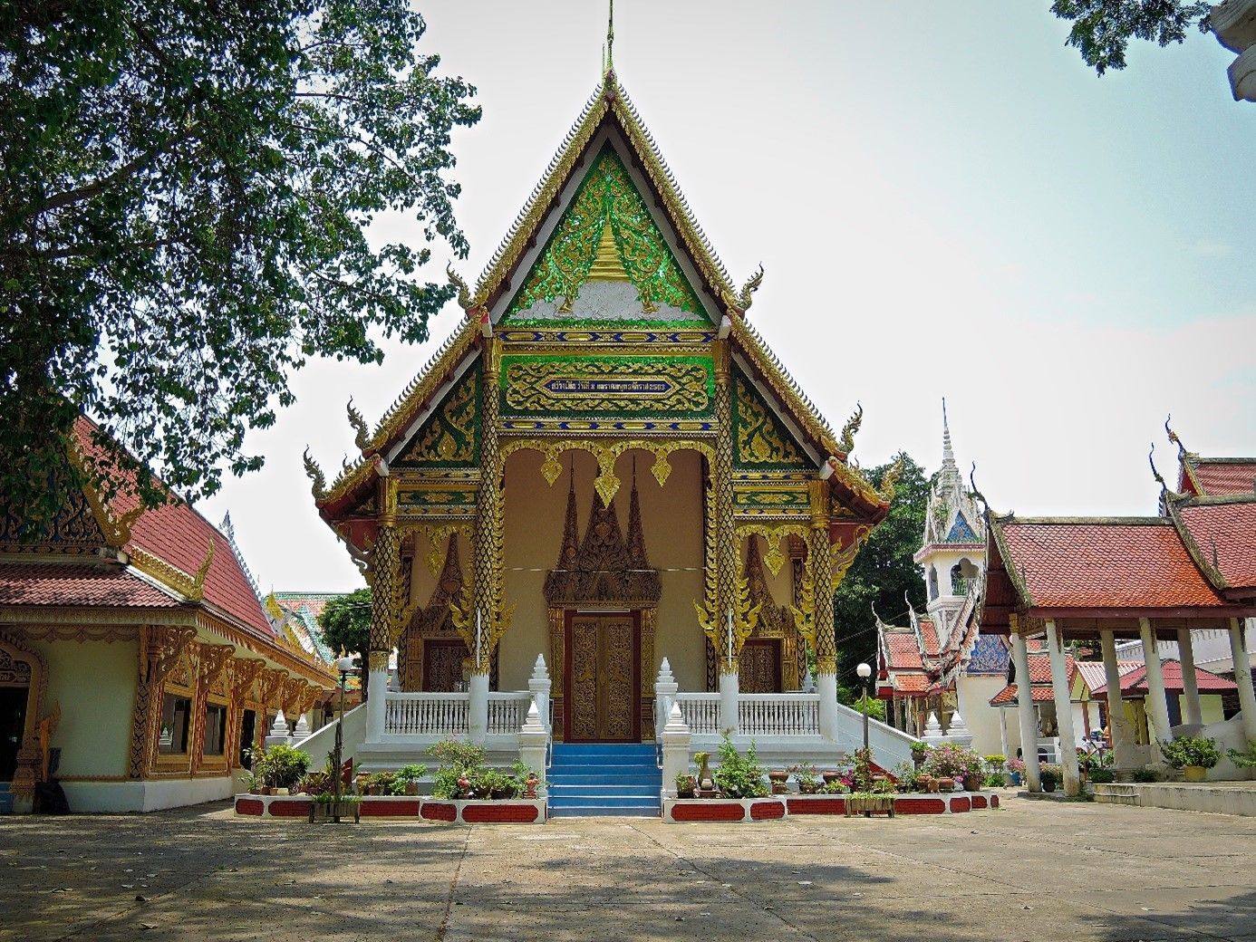 Wat Pong Sanuk in Lampang Thailand