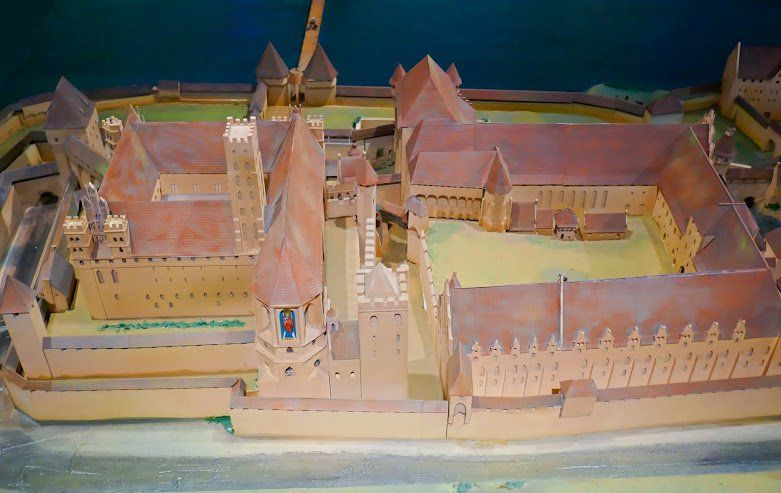 Marienburg Malbork Modell