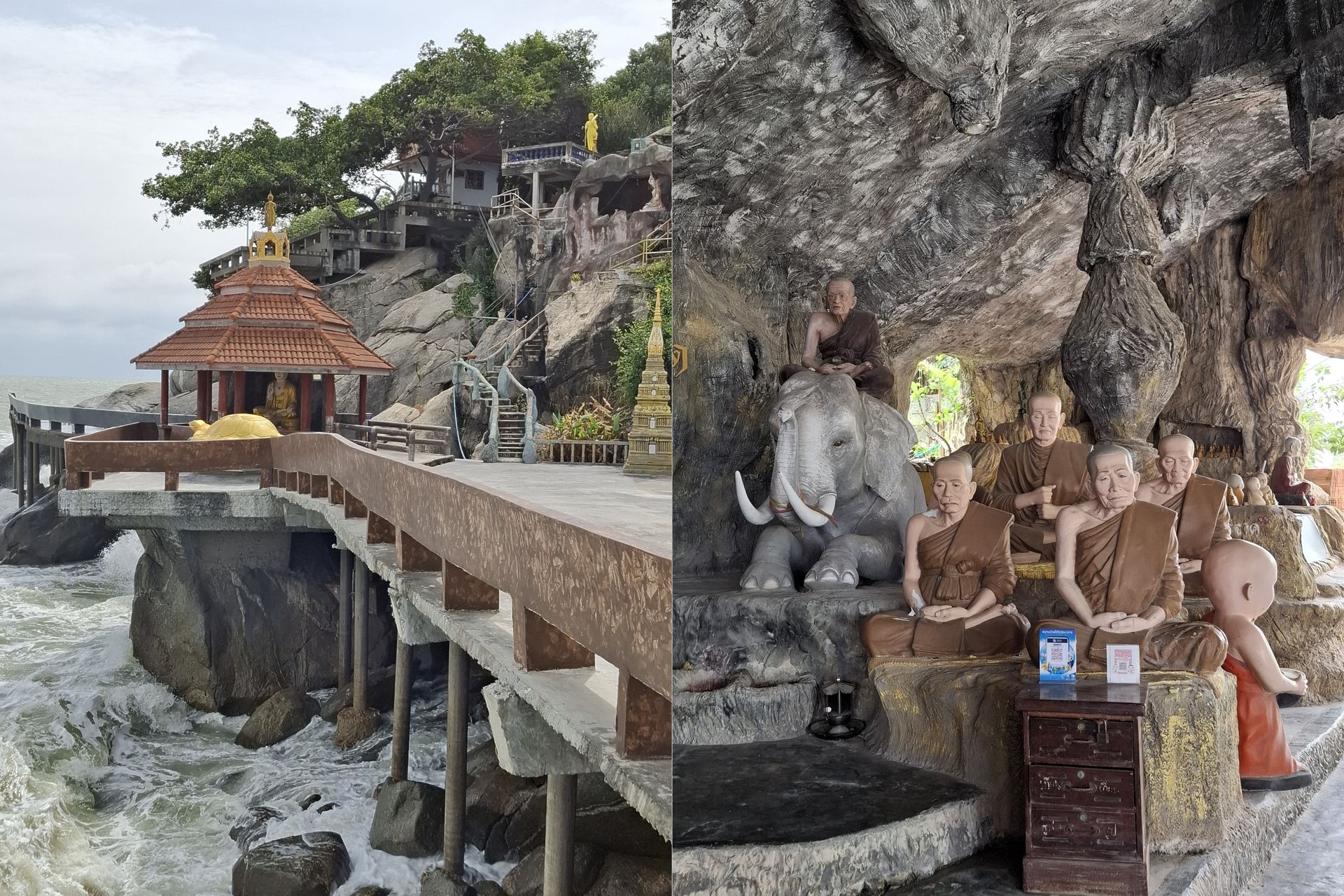 Wat Khao Tao bei Hua Hin Thailand