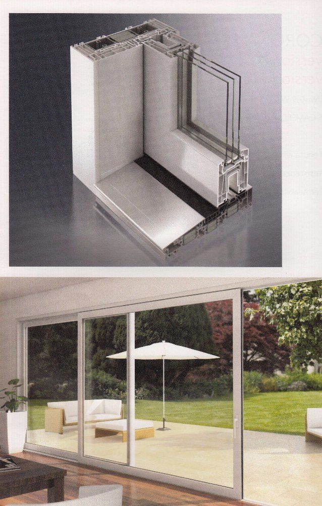 Infissi in PVC ad Ancona dal design moderno