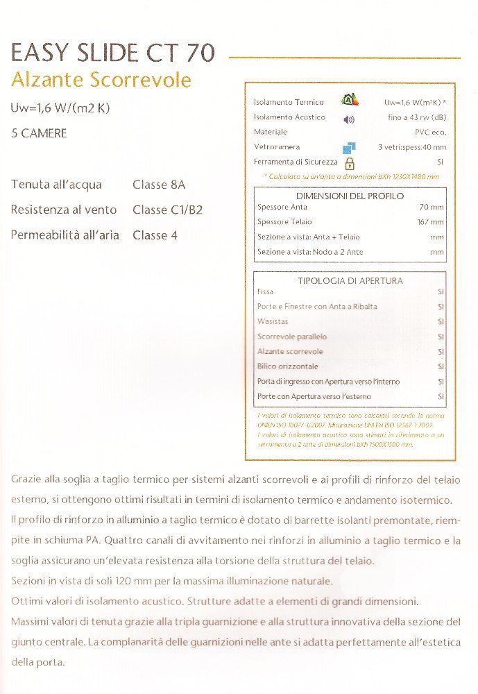 Una pagina di un libro intitolato easy slide ct 70.