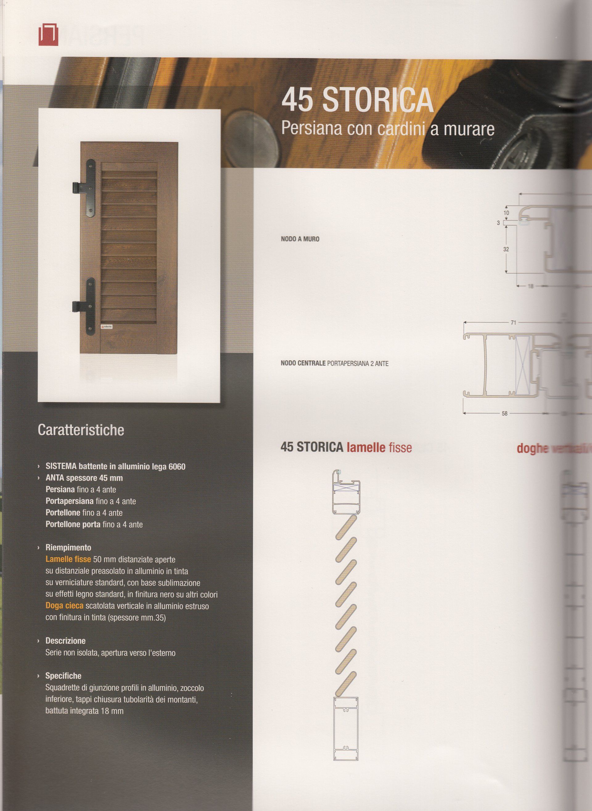 Un libro è aperto a una pagina che dice 45 storica